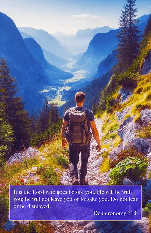 He will be with You! - Wall Art (11x17)